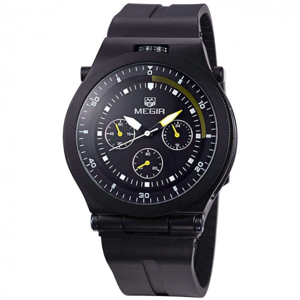Годинник Megir Black MG3003 - 3487695