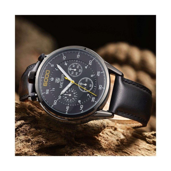 Годинник Megir Black MG3005 - 3487697