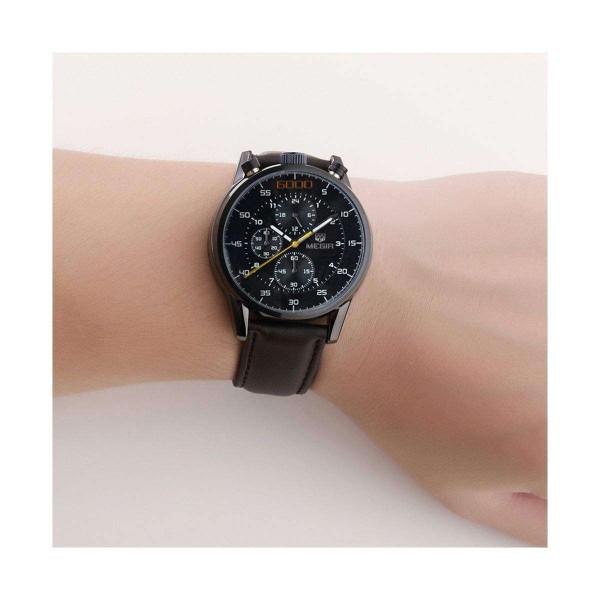 Годинник Megir Black MG3005 - 3487697