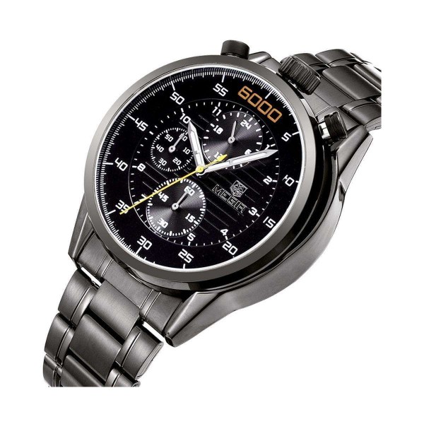 Годинник Megir Black MG3005 - 3487697