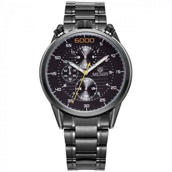 Годинник Megir Black MG3005 - 3487697