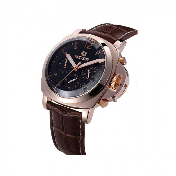 Годинник Megir Black MG3006 - 3487698