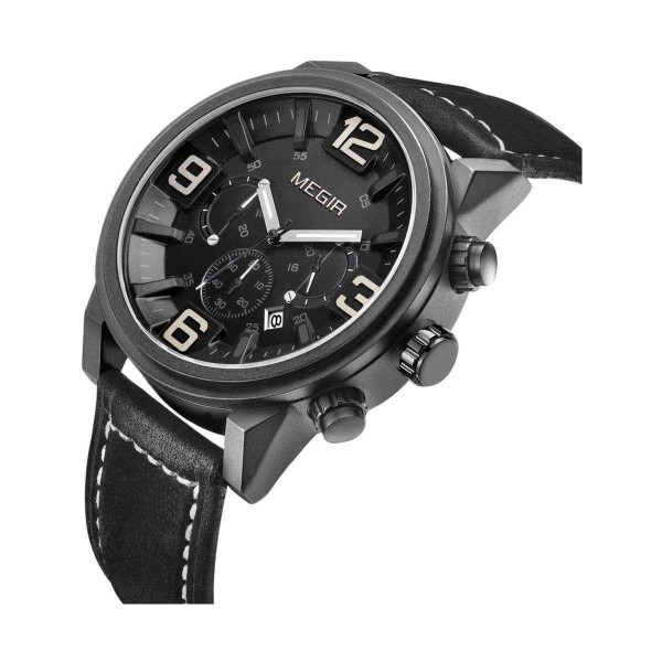 Годинник Megir Black MG3010 - 3487700 Годинник Megir Black MG3010 - 3487700