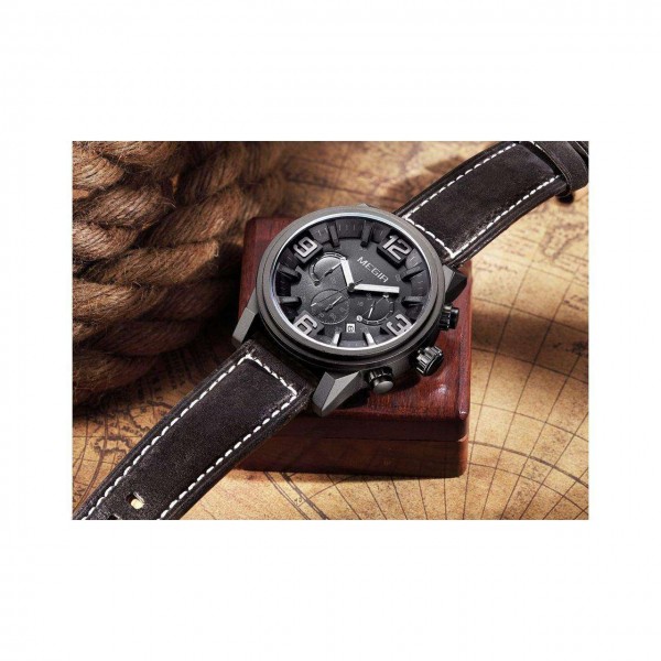Годинник Megir Black MG3010 - 3487700 Годинник Megir Black MG3010 - 3487700