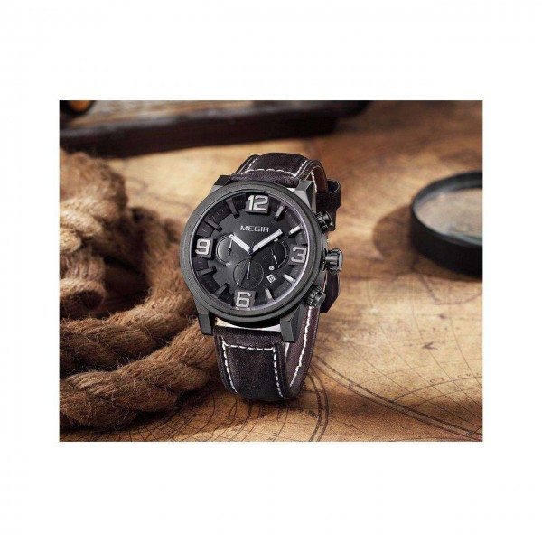 Годинник Megir Black MG3010 - 3487700 Годинник Megir Black MG3010 - 3487700