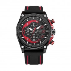 Годинник Megir Black Red Black MG2051