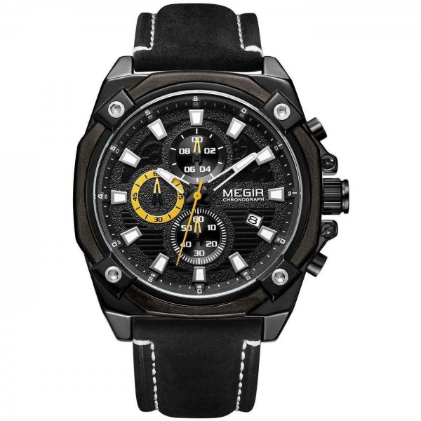 Годинник Megir Black MG2054 - 3487702 Годинник Megir Black MG2054 - 3487702