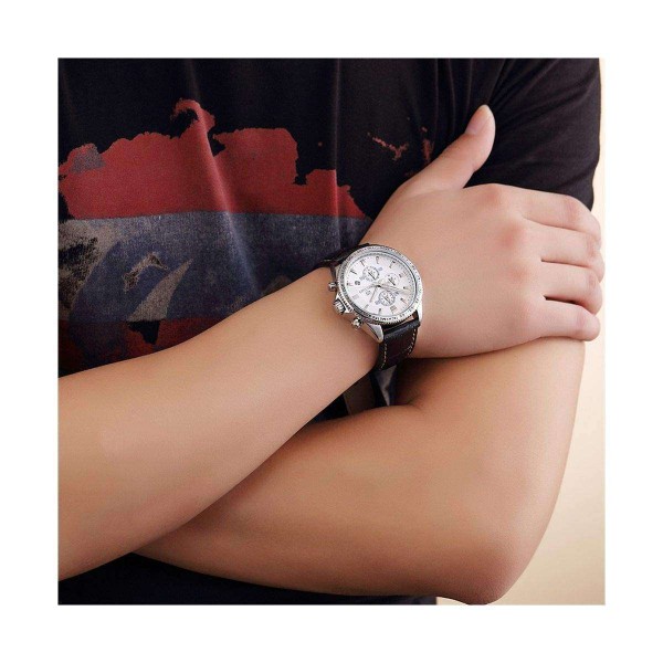 Годинник Megir Black White Black MG3001 - 3487705