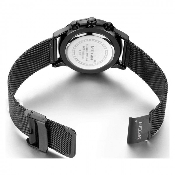 Годинник Megir Black MG2011 SS - 3487707 Годинник Megir Black MG2011 SS - 3487707