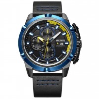 Годинник Megir Blue Black MG2062