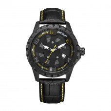 Годинник Megir Black Yellow MG1074