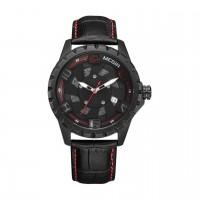 Часы Megir Black Red MG1074
