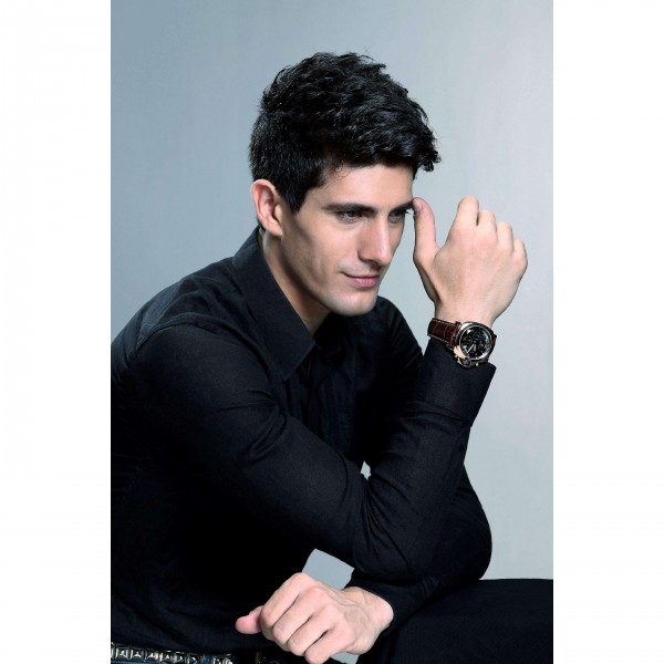 Годинник Megir Gold Black Brown MG3006 - 3487718