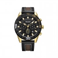 Часы Megir Gold Black MG2066