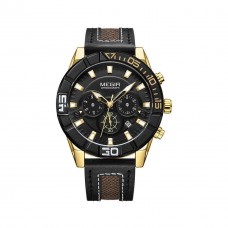 Годинник Megir Gold Black MG2066