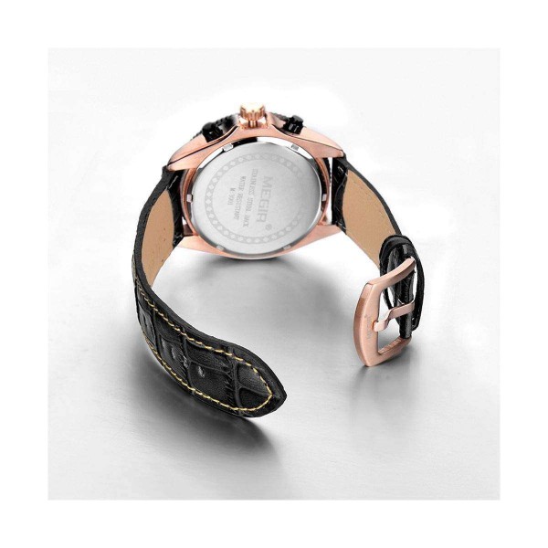 Годинник Megir Gold Black MG3001 - 3487725 Годинник Megir Gold Black MG3001 - 3487725