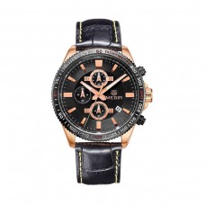 Годинник Megir Gold Black MG3001