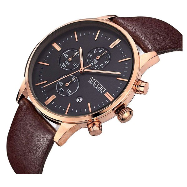 Годинник Megir Gold Brown MG2011 - 3487728 Годинник Megir Gold Brown MG2011 - 3487728