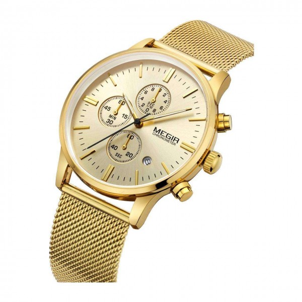 Годинник Megir Gold MG2011 SS - 3487730