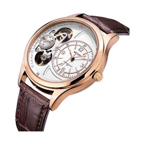 Годинник Megir Gold Silver Brown MG2017 - 3487734 Годинник Megir Gold Silver Brown MG2017 - 3487734