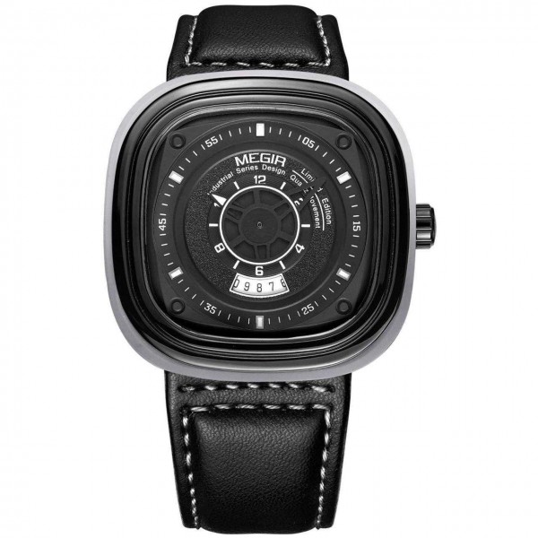 Годинник Megir Gray Black MG2027 - 3487735