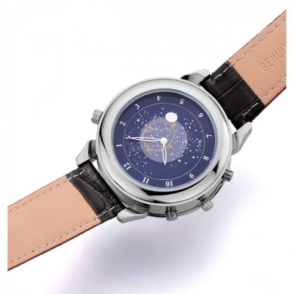 Часы Megir Silver Black MG2013 - 3487743 Часы Megir Silver Black MG2013 - 3487743