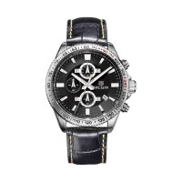 Годинник Megir Silver Black MG3001