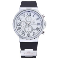 Годинник Megir Silver Black MG3007