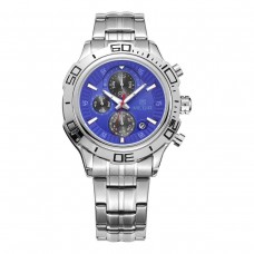 Годинник Megir Silver Blue Silver MG2019 SS