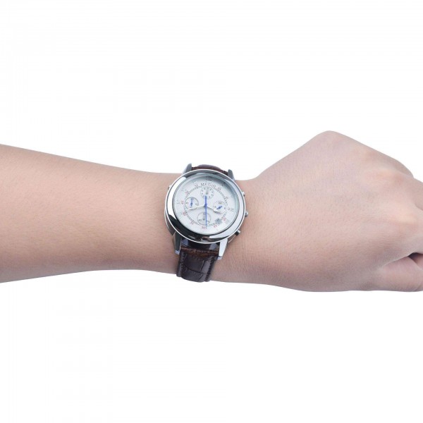 Годинник Megir Silver Brown MG2013 - 3487770