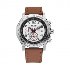 Годинник Megir Silver Brown MG2048