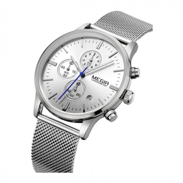 Годинник Megir Silver MG2011 SS - 3487781