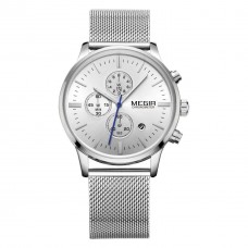 Годинник Megir Silver MG2011 SS