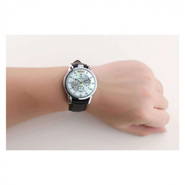 Годинник Megir Silver White Black MG3005 - 3487782