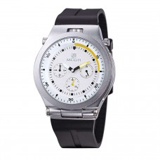Годинник Megir Silver White Black MG3003