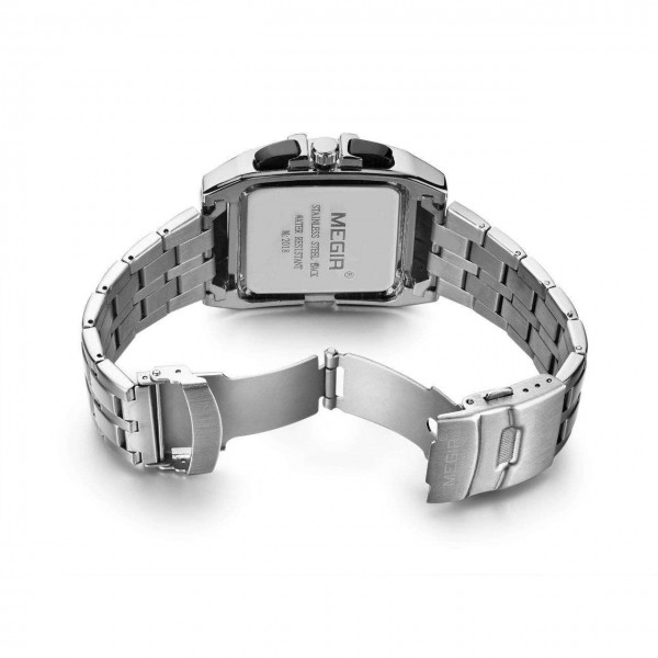 Годинник Megir Silver White Silver MG2018 SS - 3487788
