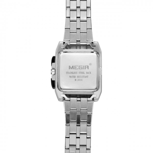 Годинник Megir Silver White Silver MG2018 SS - 3487788