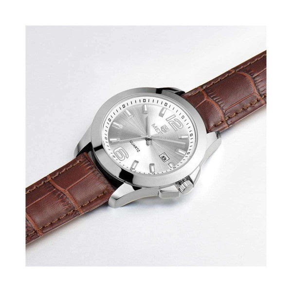 Годинник Megir Silver Brown MG5006 - 3487789