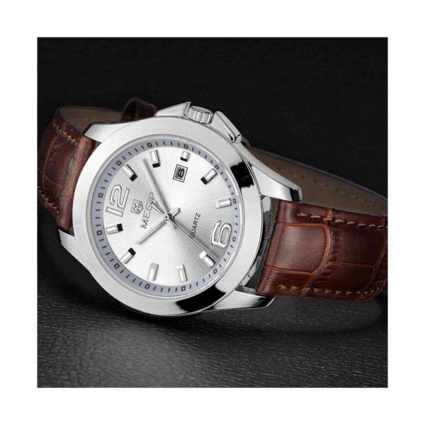 Годинник Megir Silver Brown MG5006 - 3487789