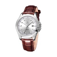 Годинник Megir Silver Brown MG5006