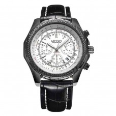 Годинник Megir White Black MG2007