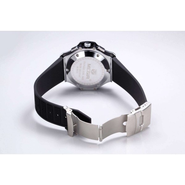 Годинник Megir White Black MG3002G - 3487791