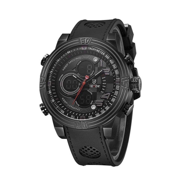 Годинник Weide All Black WH5209B-5C - 3487796 Годинник Weide All Black WH5209B-5C - 3487796