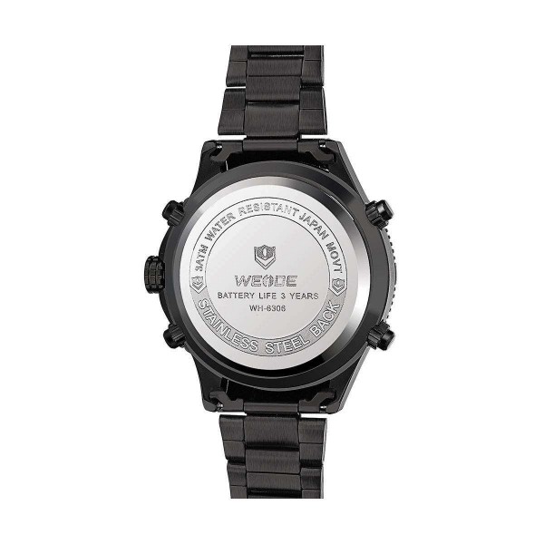 Годинник Weide All Black WH6306B-1C SS - 3487801 Годинник Weide All Black WH6306B-1C SS - 3487801