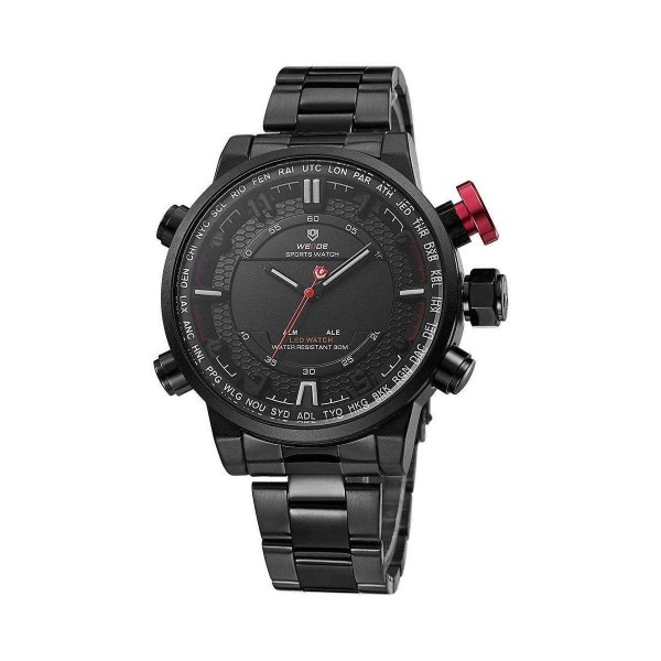 Годинник Weide All Black WH6402B-1C SS - 3487812 Годинник Weide All Black WH6402B-1C SS - 3487812
