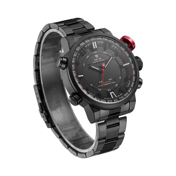 Годинник Weide All Black WH6402B-1C SS - 3487812 Годинник Weide All Black WH6402B-1C SS - 3487812