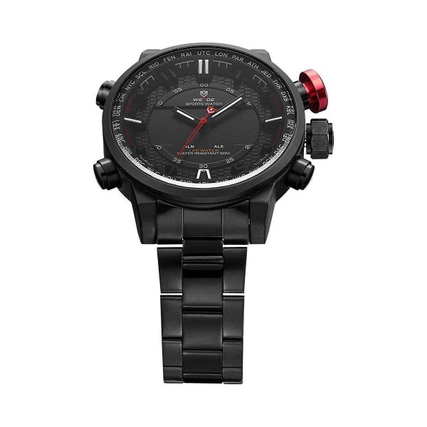Годинник Weide All Black WH6402B-1C SS - 3487812 Годинник Weide All Black WH6402B-1C SS - 3487812