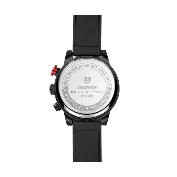 Годинник Weide All Black WH6301B-1C - 3487818 Годинник Weide All Black WH6301B-1C - 3487818