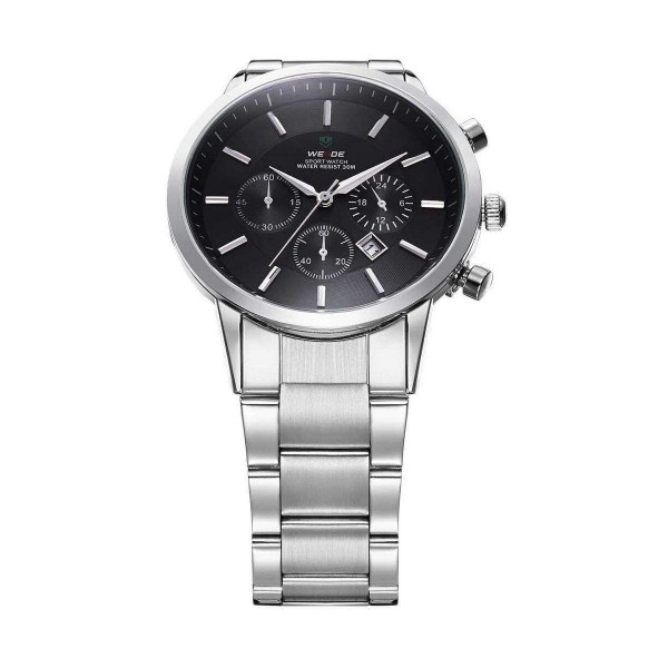 Годинник Weide Black WH3312-1C SS - 3487823 Годинник Weide Black WH3312-1C SS - 3487823