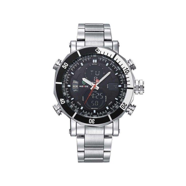 Часы Weide Black WH5203-1C SS - 3487824